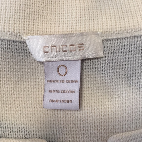 Chico Zebra Blazer Sz 0 or Small - Picture 4 of 4